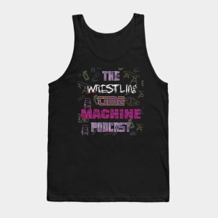 The Wrestling Time Machine Podcast - Neon Tee Tank Top